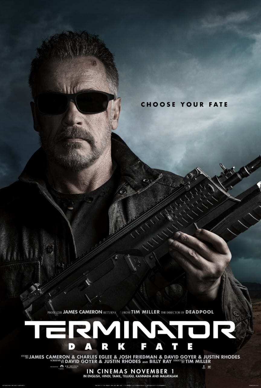 Arnold Schwarzenegger upcoming film Terminator Dark Fate trailer launched in india language