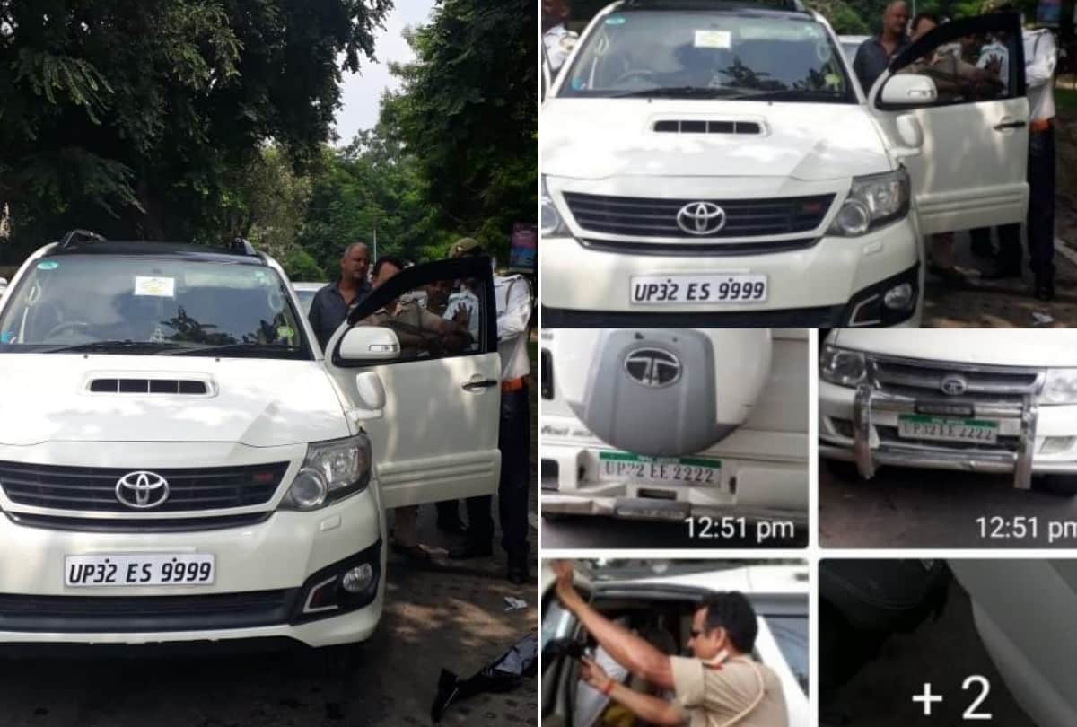 special campaign of traffic police in lucknow