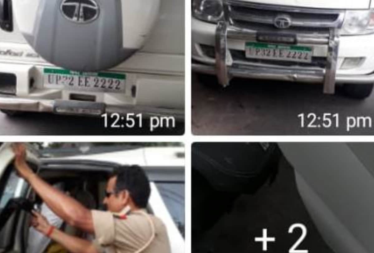 special campaign of traffic police in lucknow