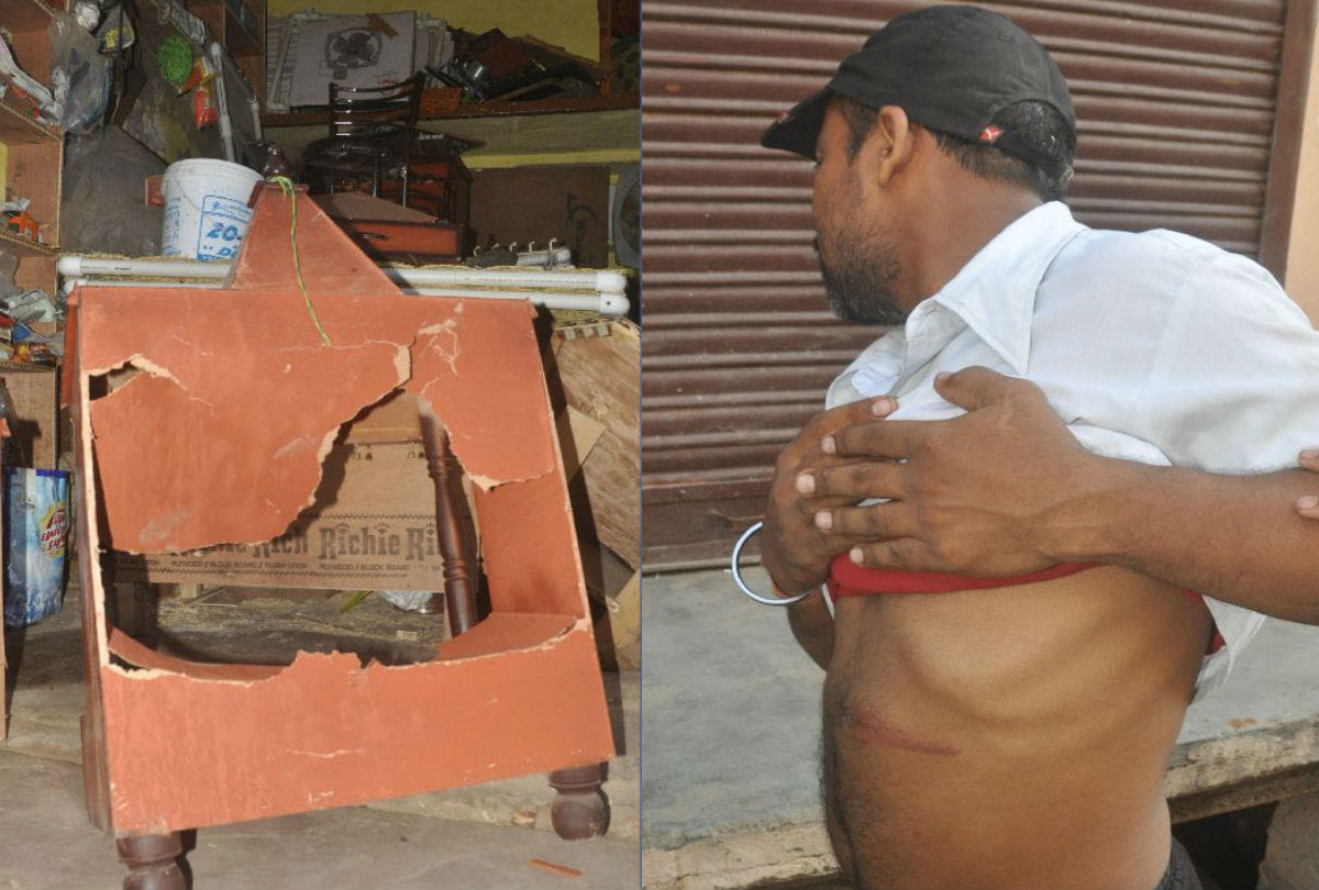 tenant students attacked landlord in agra