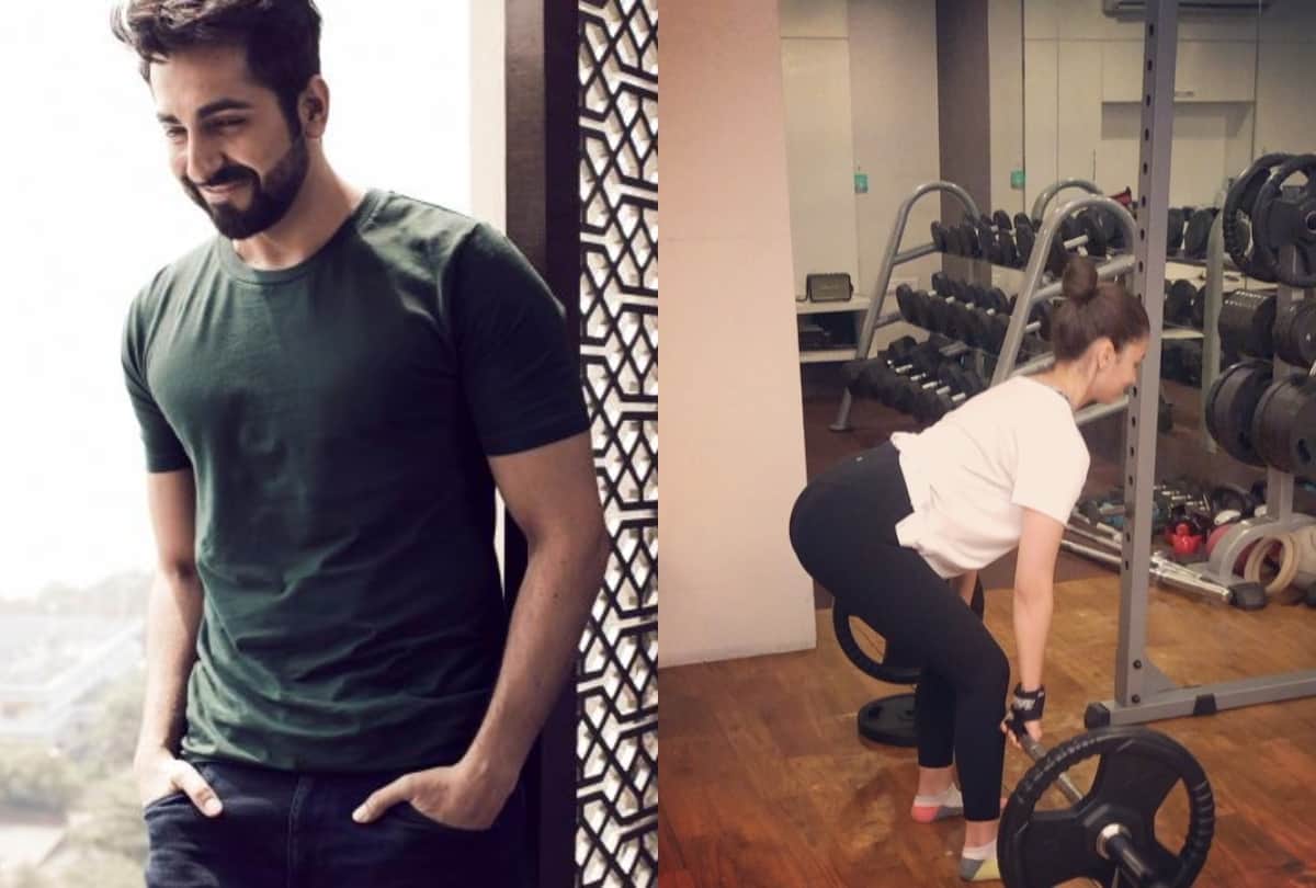 Alia Bhatt deadlift 70 kg in gym to celebs wishes Ayushmann Khurrana these are bollywood news