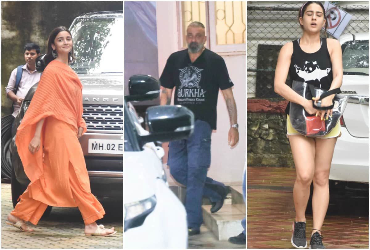 Sanjay Dutt to Sara Ali Khan celebrities spotted in Mumbai