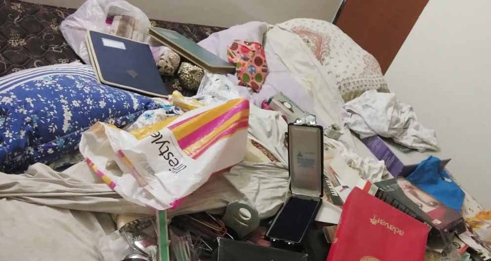 Thousands stolen in the house of retired colonel and teacher in broad daylight, stir
