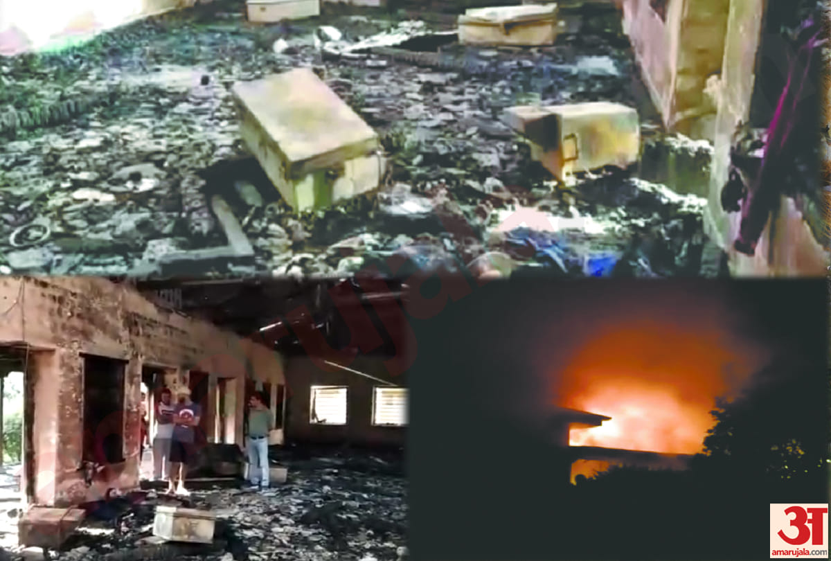 fire broke at bal ashram in poonch jammu kashmir, 60 children rescued by fire brigade