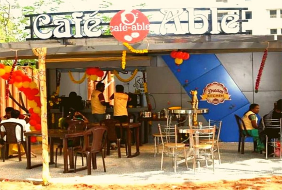 Dn sandeep nanduri open cafe able for disabled people in thoothkudi district