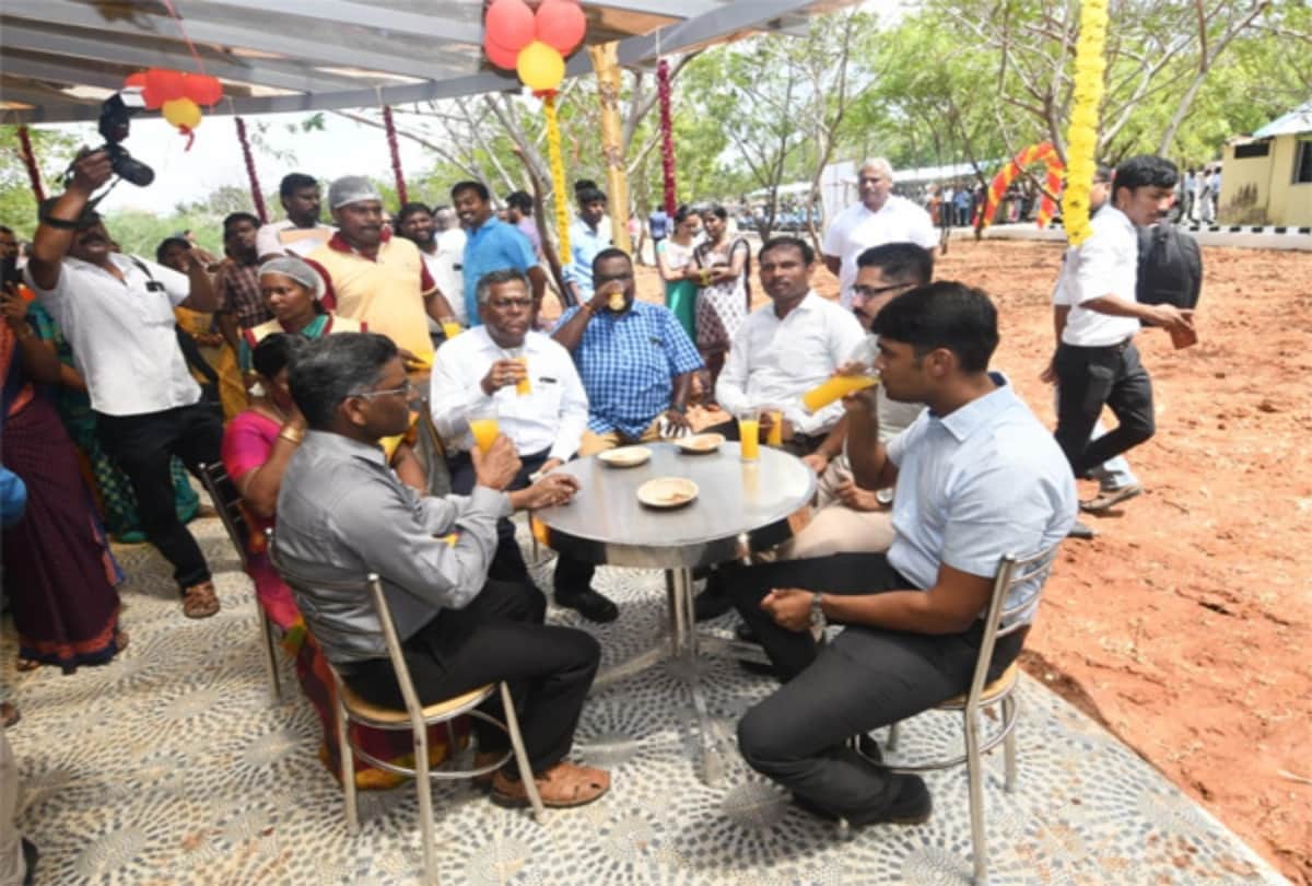 Dn sandeep nanduri open cafe able for disabled people in thoothkudi district