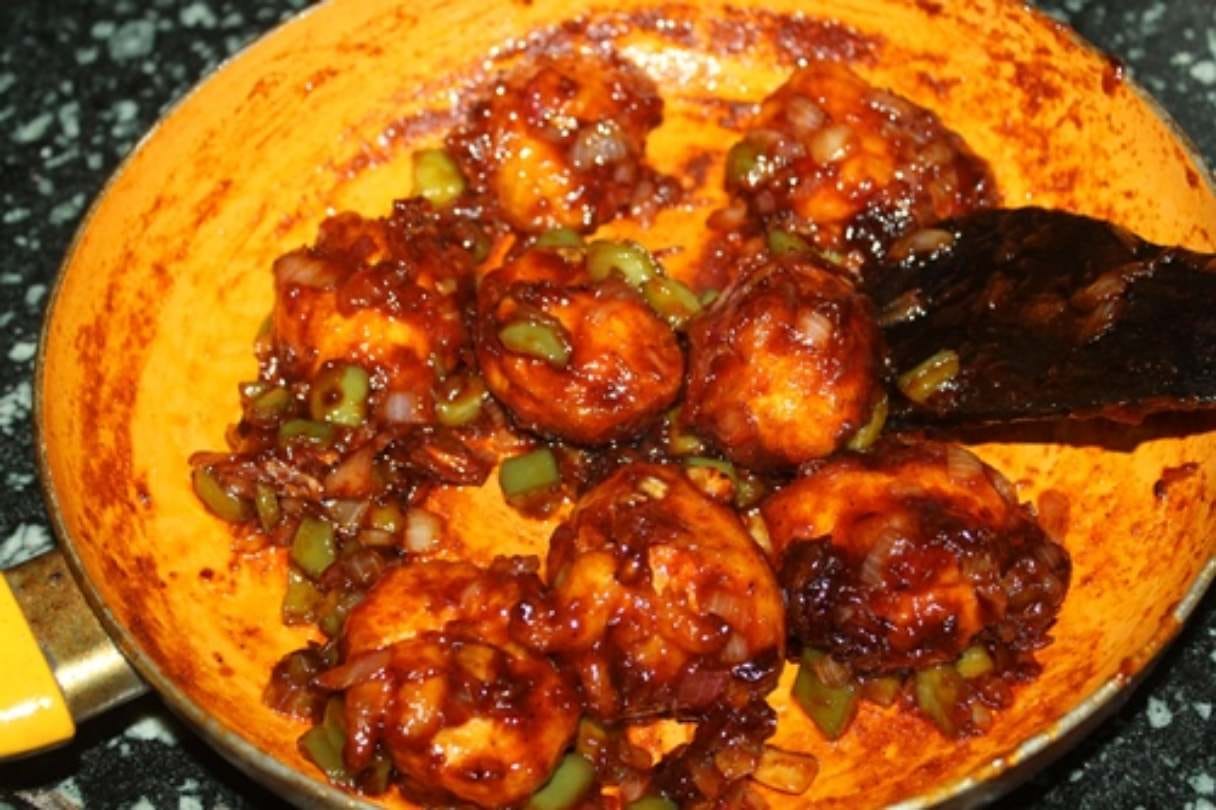 chilli egg recipe