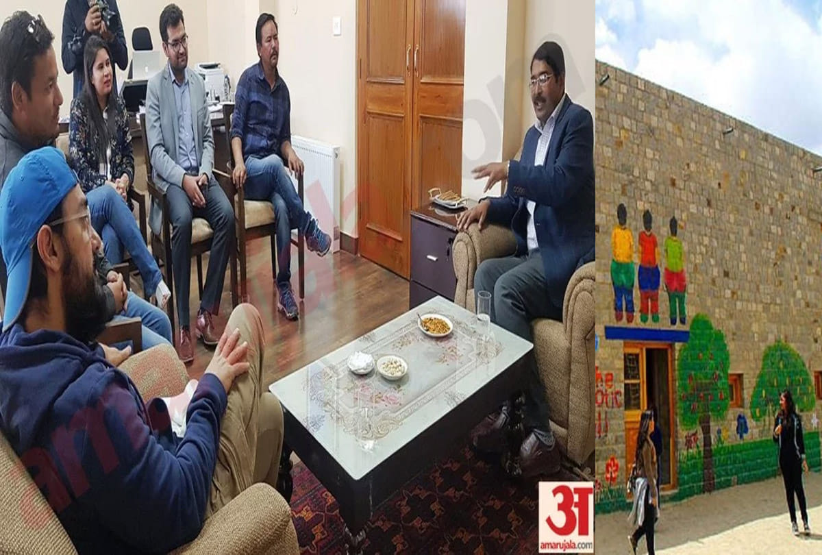 aamir khan reached leh for water conservation program, aamir do shooting in leh ladakh kargil