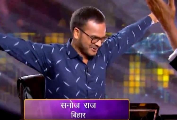 kbc 11 bihar contestant sanoj raj profile who won 1 crore