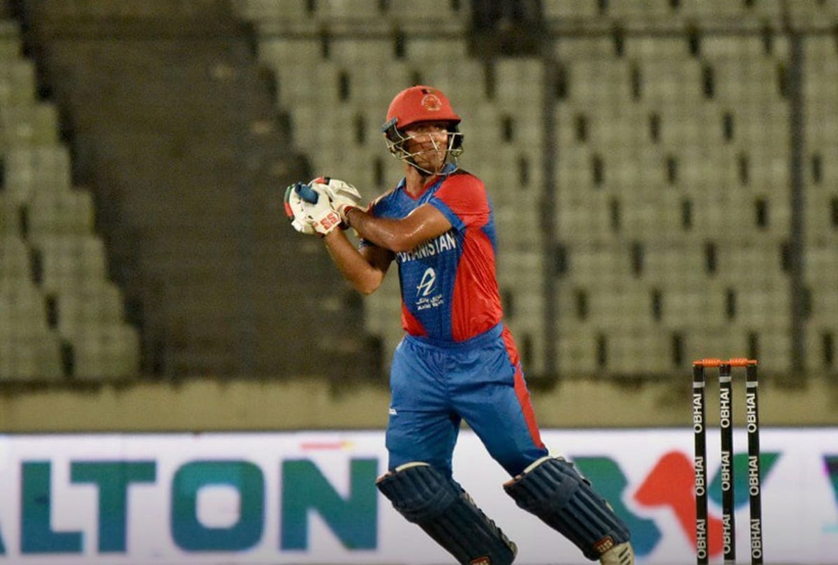 AFGvZIM: Mohammad Nabi and Najibullah Zadran smashes Seven sixes in seven balls