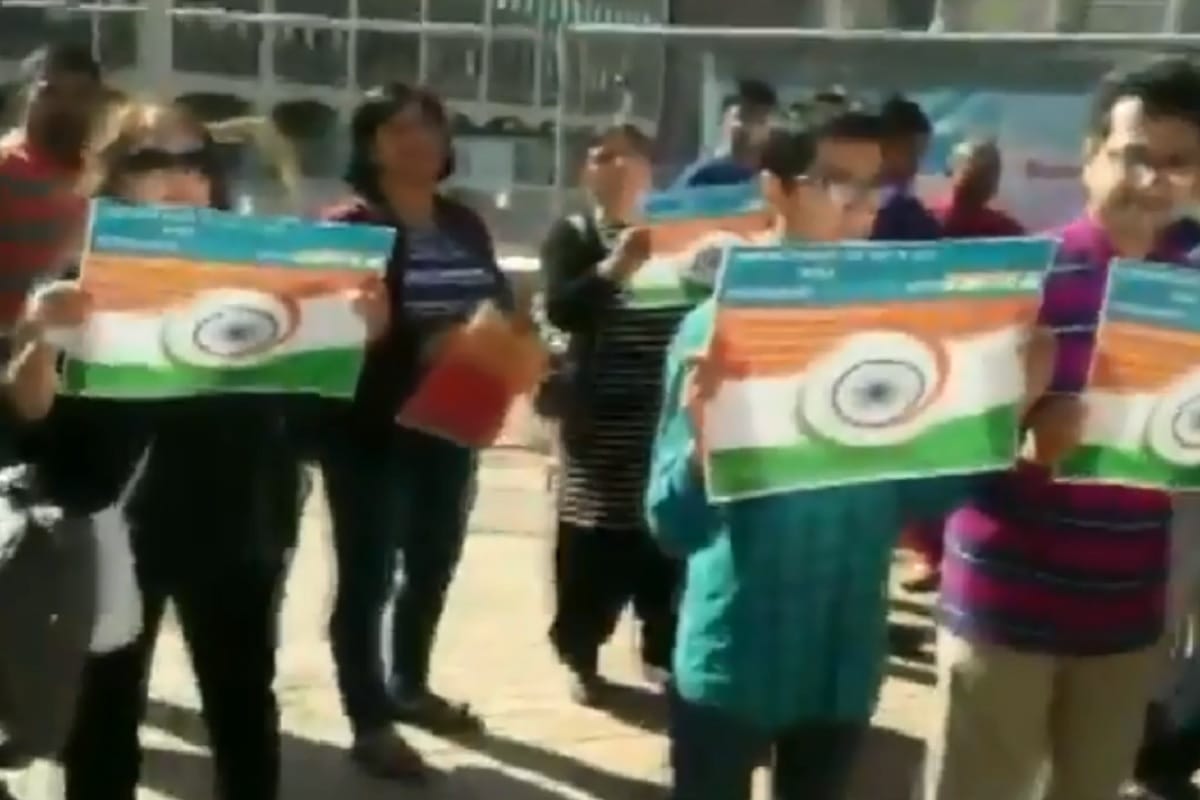 Indo-European Kashmir Forum or Hindu Council UK held a protest against anti-India propaganda, Video