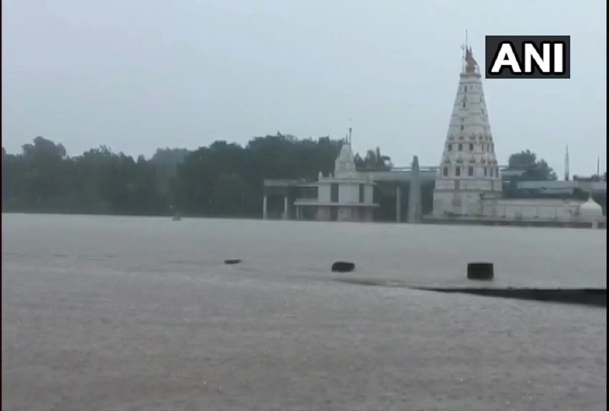 Several low lying areas submerged in Mandsaur after heavy rainfall in the area