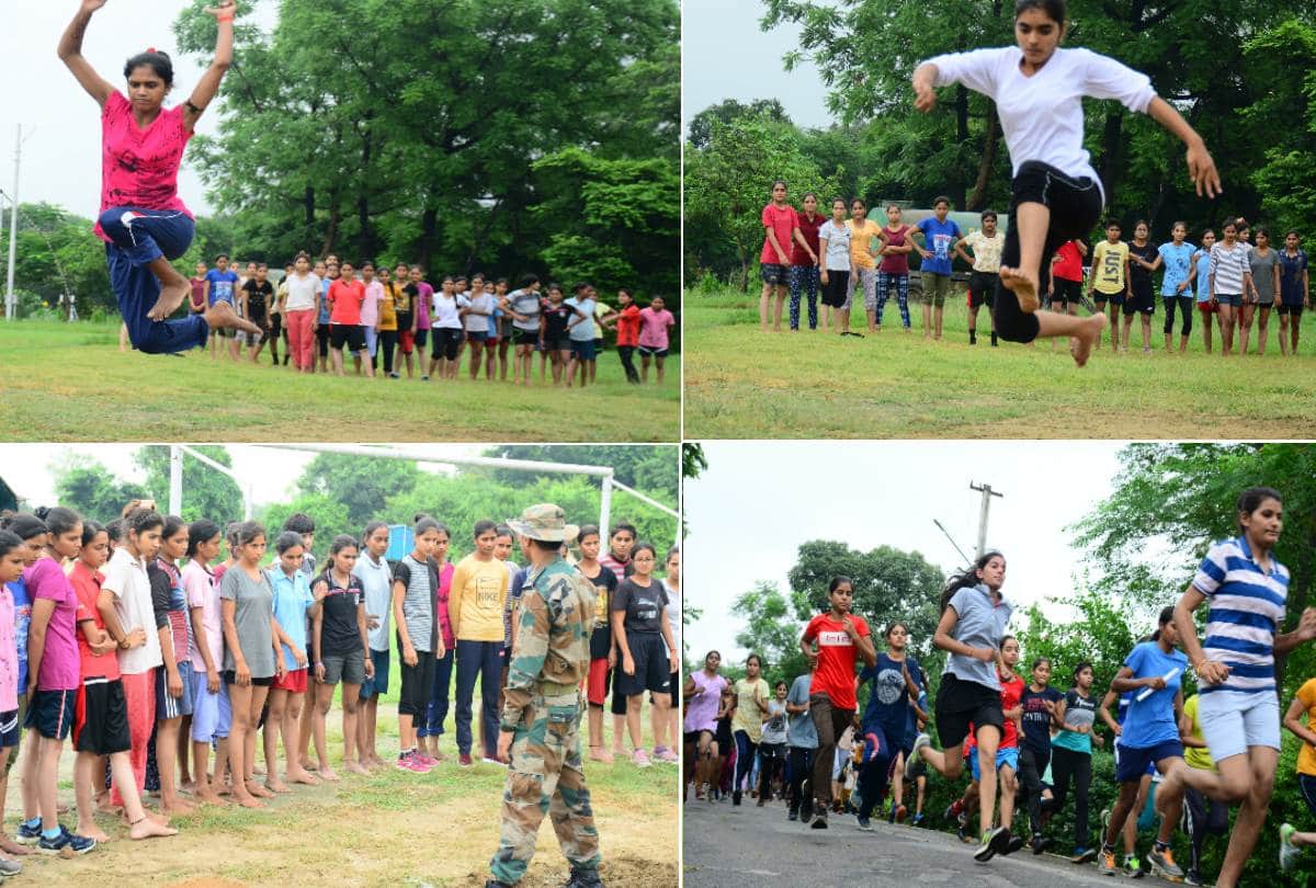 second day of recruitment rally for army police in lucknow