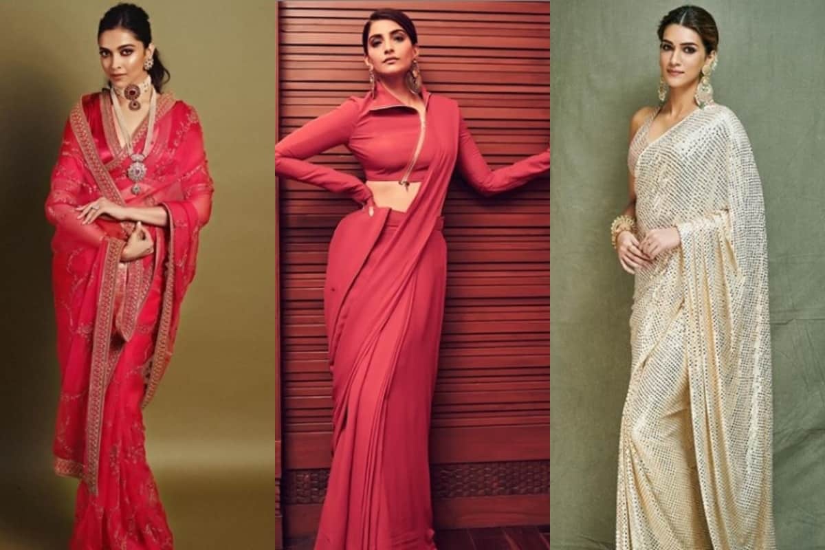 deepika padukone to sonam kapoor these saree look are inspiring for all young women