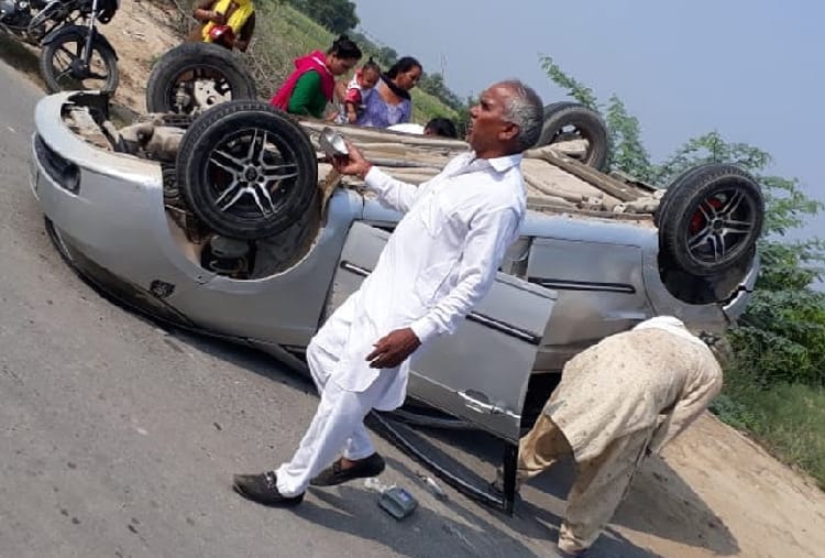 The Couple died in a road accident In Abohar Of Punjab