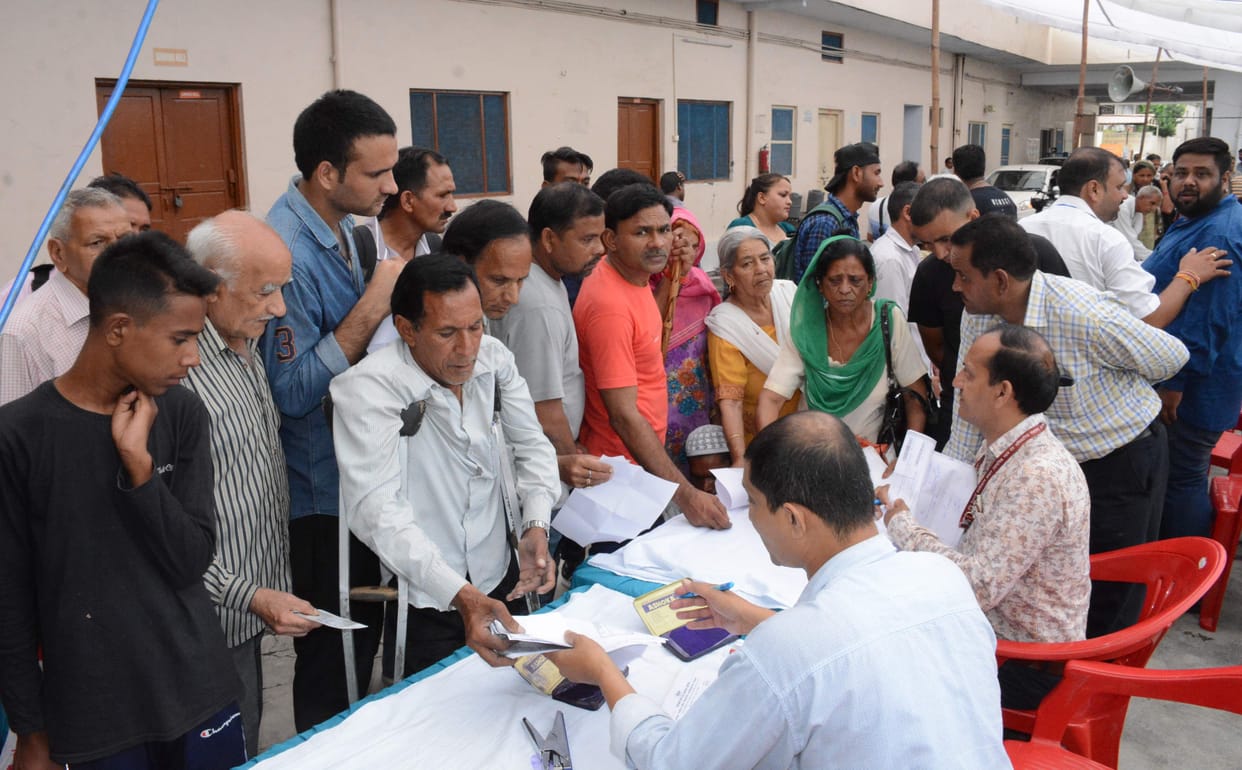 Divyang reached with expectations and returned with happiness