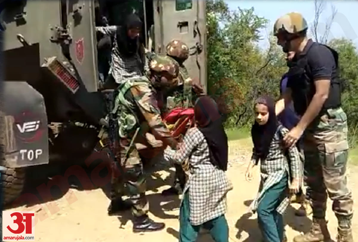 pakistan targeted schools in balakot poonch jammu kashmir, did firing and mortar shelling