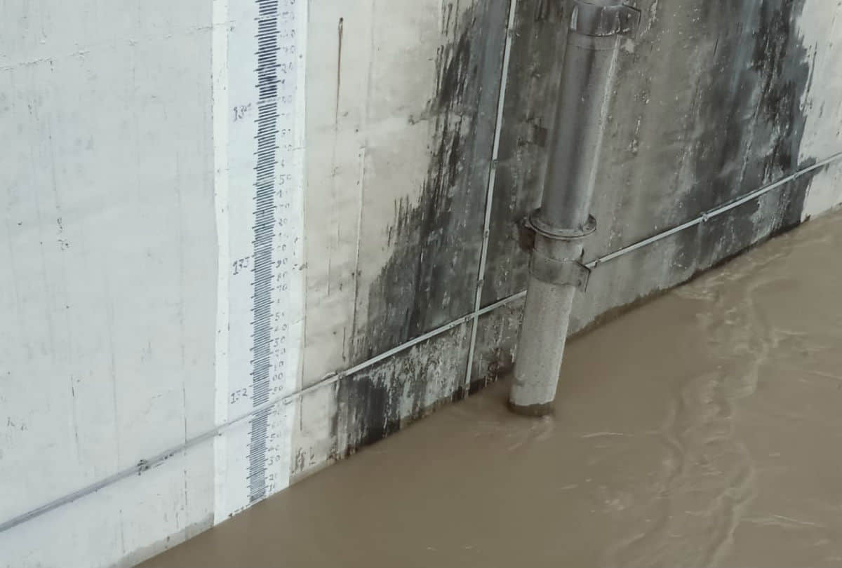 flood in chambal river due to water level crossed the danger mark