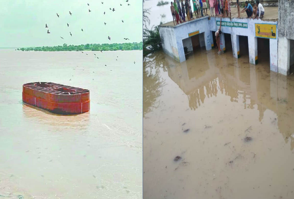 flood alert In Agra due to Chambal river water level reaches near danger mark