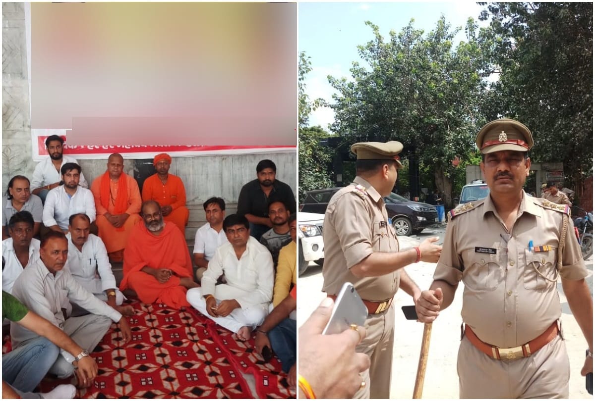 Panchayat held in Ghaziabad for Bamheta Achheja village people fight