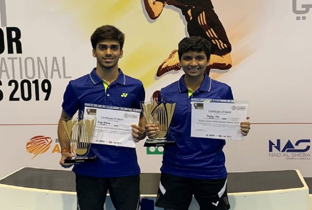 Junior shuttlers win 3 golds at Dubai International Series 