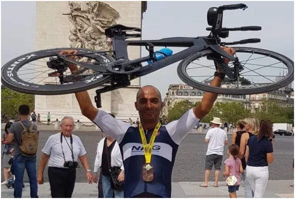 Mayank Vaid becomes first Indian to complete Enduroman triathlon in world record timing