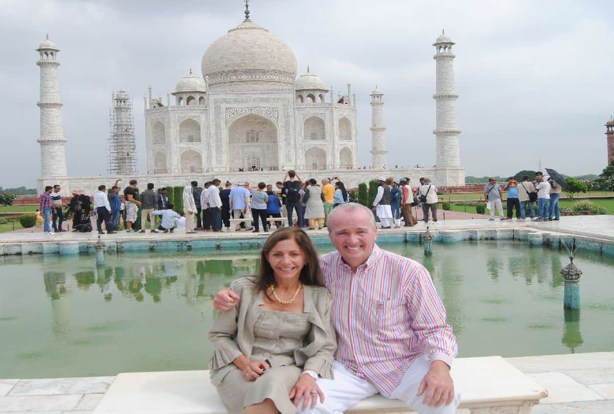 New Jersey Governor Phil Murphy Visits TajMahal Agra