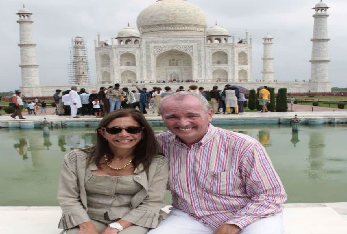 New Jersey Governor Phil Murphy Visits TajMahal Agra