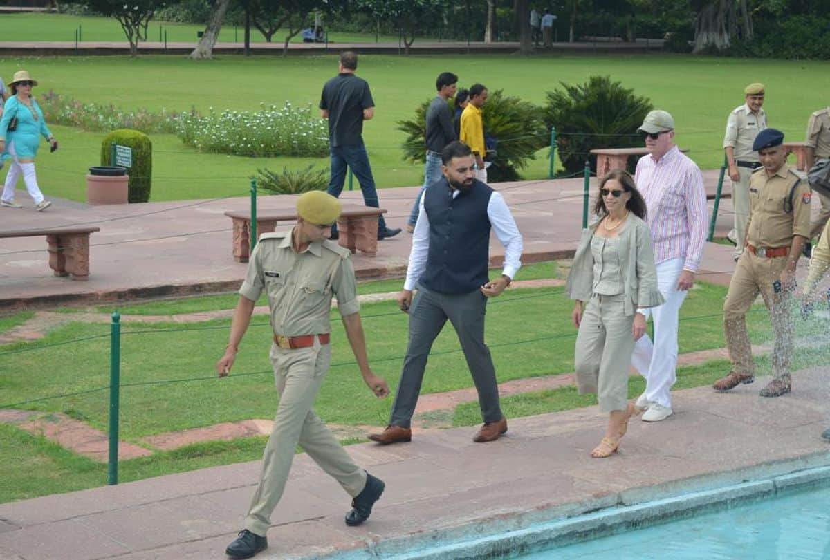 New Jersey Governor Phil Murphy Visits TajMahal Agra