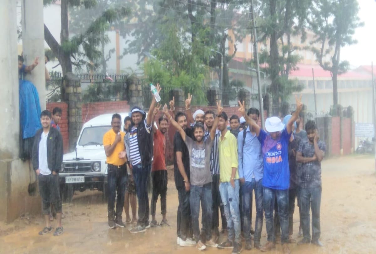 ind vs south africa:  The rain spoiled the fun of cricket lovers in dharamshala