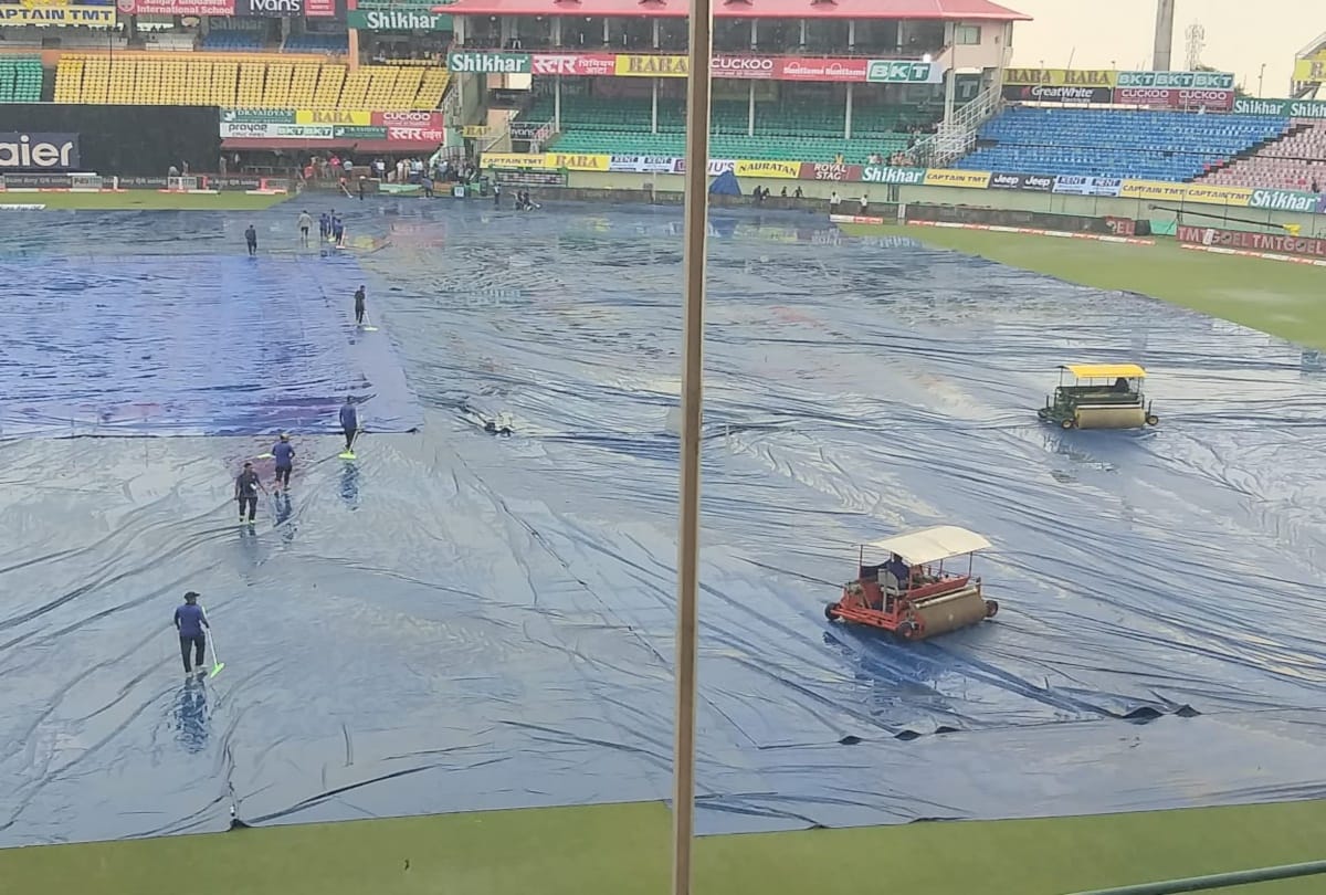 ind vs south africa:  The rain spoiled the fun of cricket lovers in dharamshala