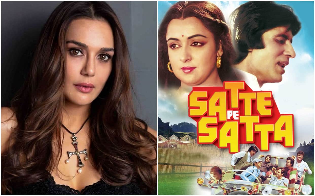 Preity Zinta Denies To Play The Secondary Lady in Satte pe Satta Remake