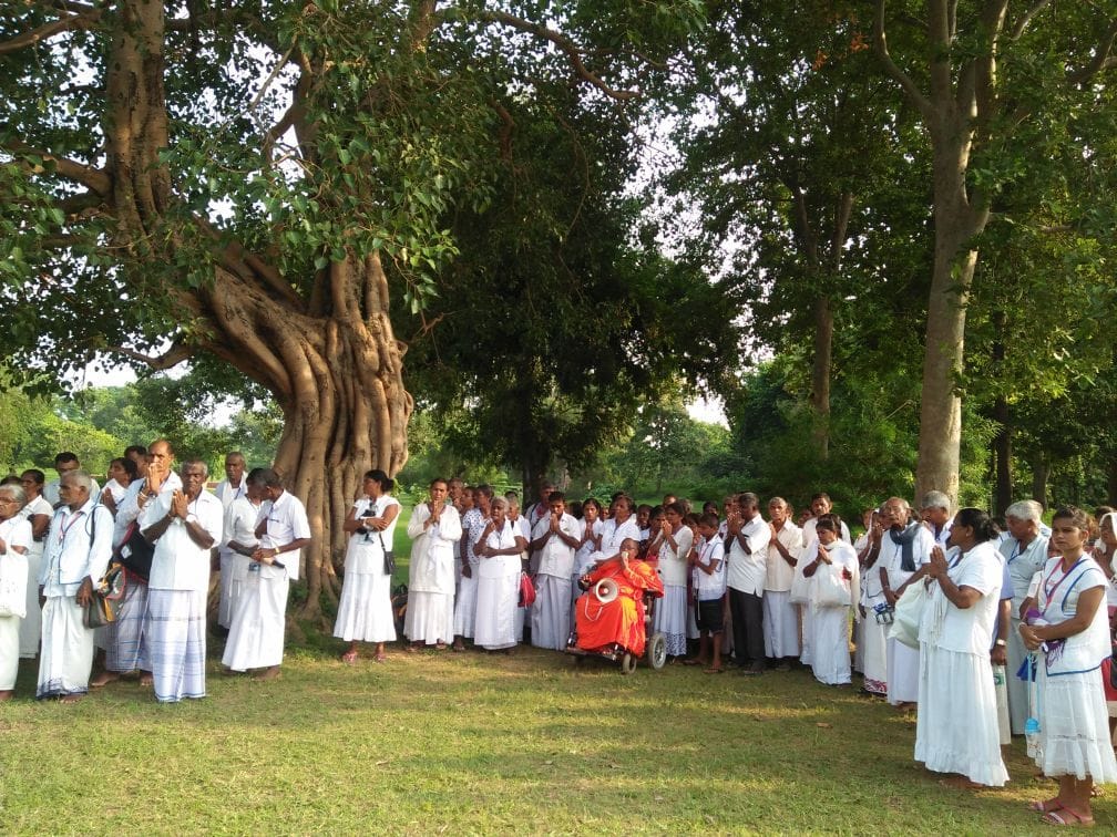 Taposthali buzzing with Buddhist followers