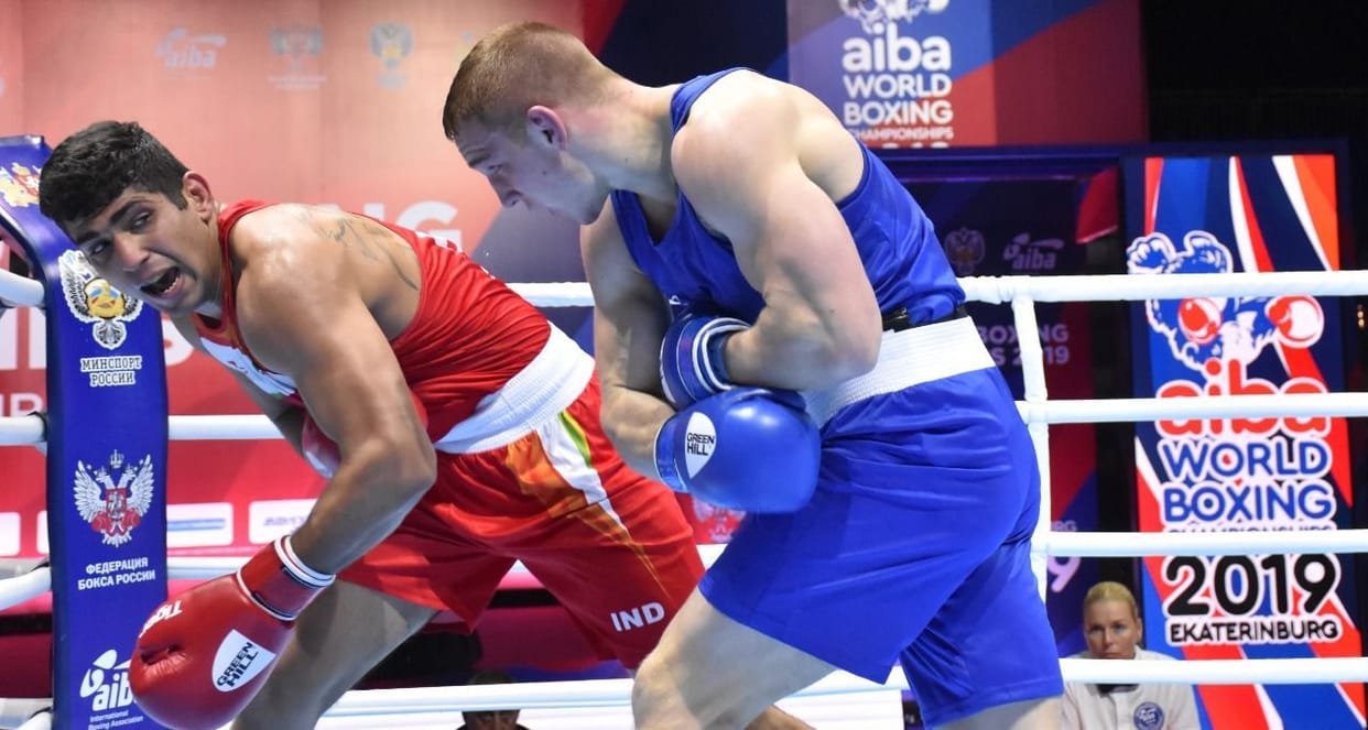 Boxer Sanjeet's family watched the contest live on YouTube, the vigor rising with every punch