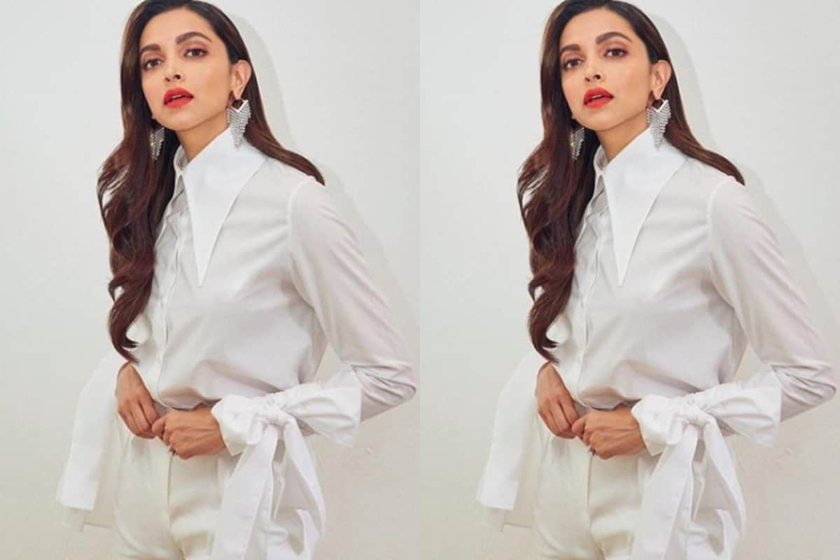 deepika padukone looks stunning in white look at live love laugh event