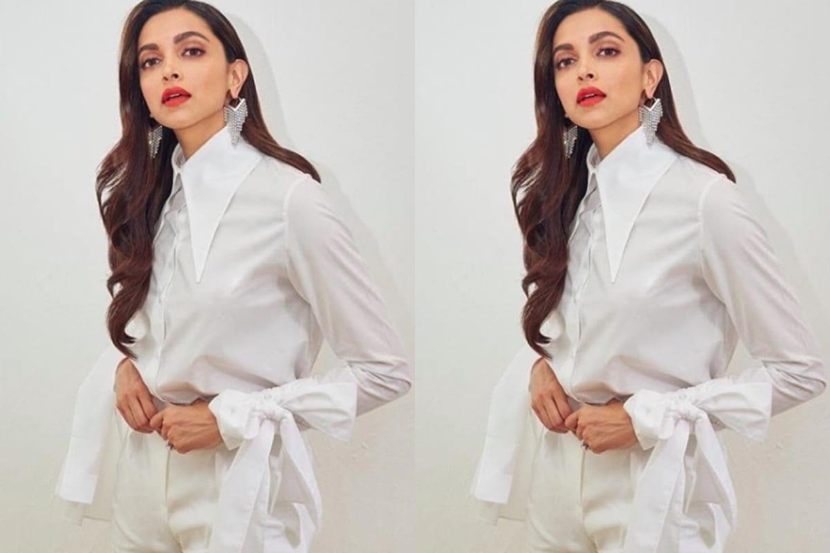 deepika padukone looks stunning in white look at live love laugh event