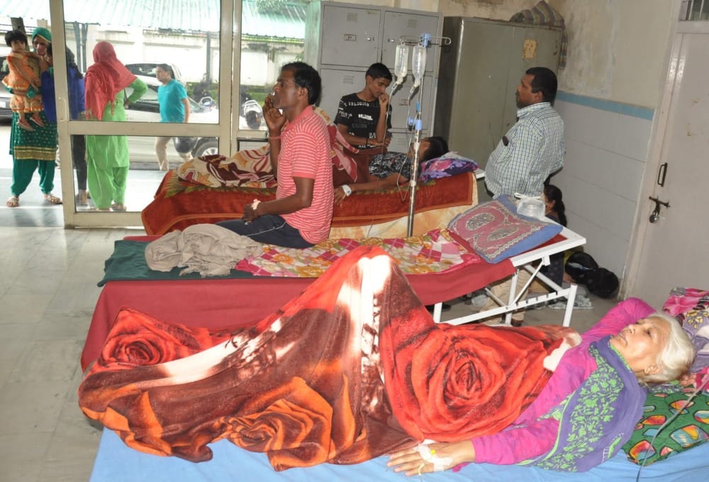 Dengue Attack in dehradun hospital full