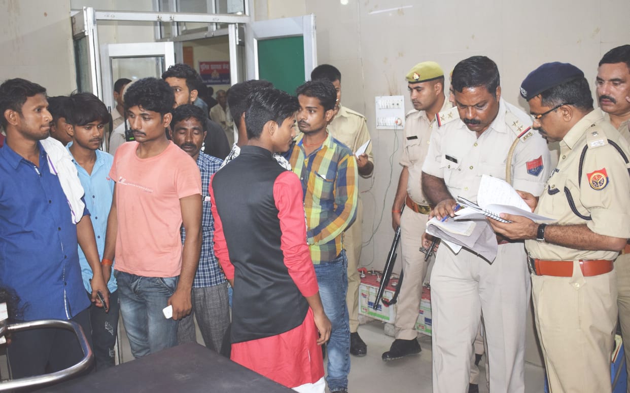 acccident in bhogav