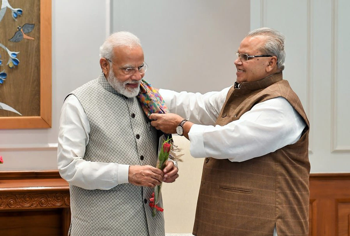 Satya Pal Malik Governor of Jammu and Kashmir called on PM Narendra Modi