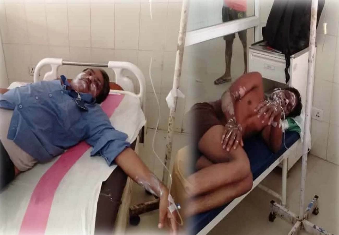 fire in HP gas refilling plant in unnao news update