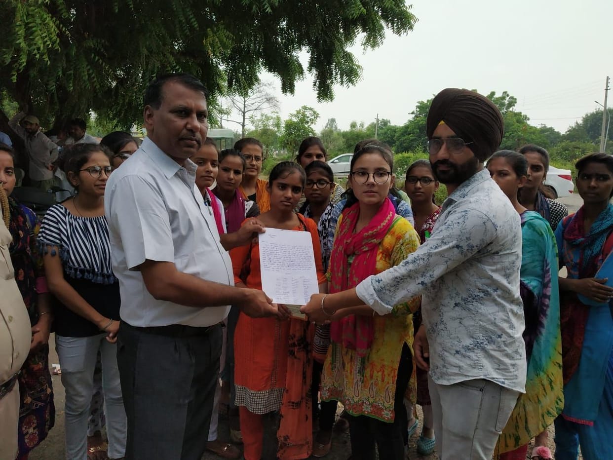 then take the book of arbitary rs 100 from the college principal and then sign the scholarship form