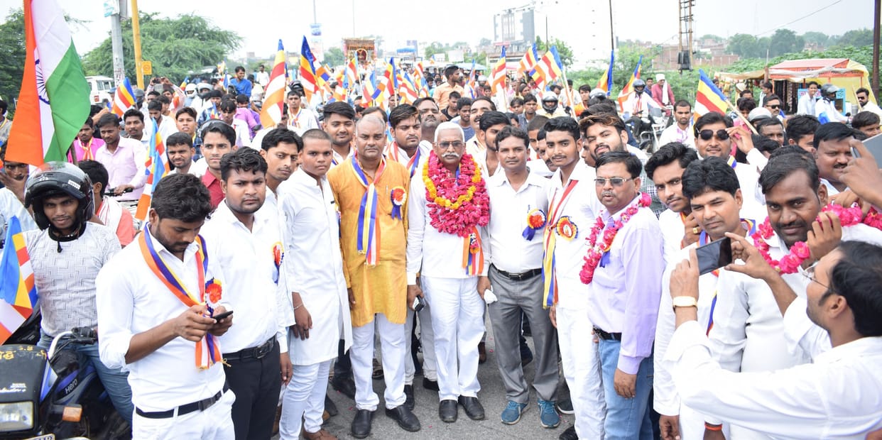 dhammma yatra in mainpuri
