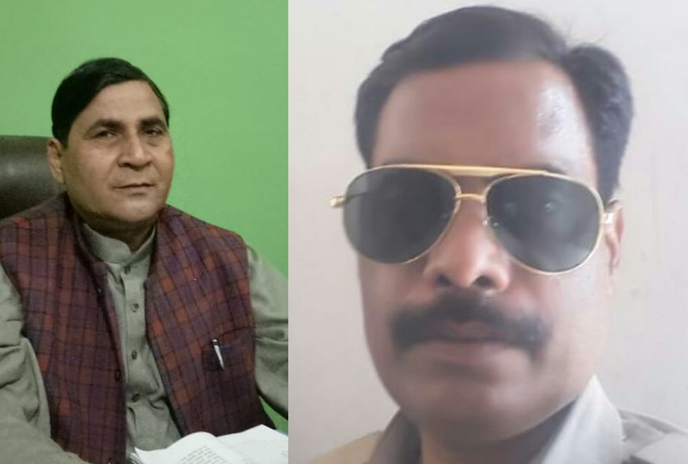 BJP MLA threatens to beat the inspector into the police station