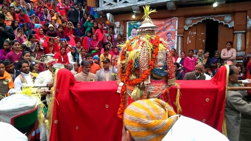 in uttarkashi this special ritual takes place before harvesting of paddy