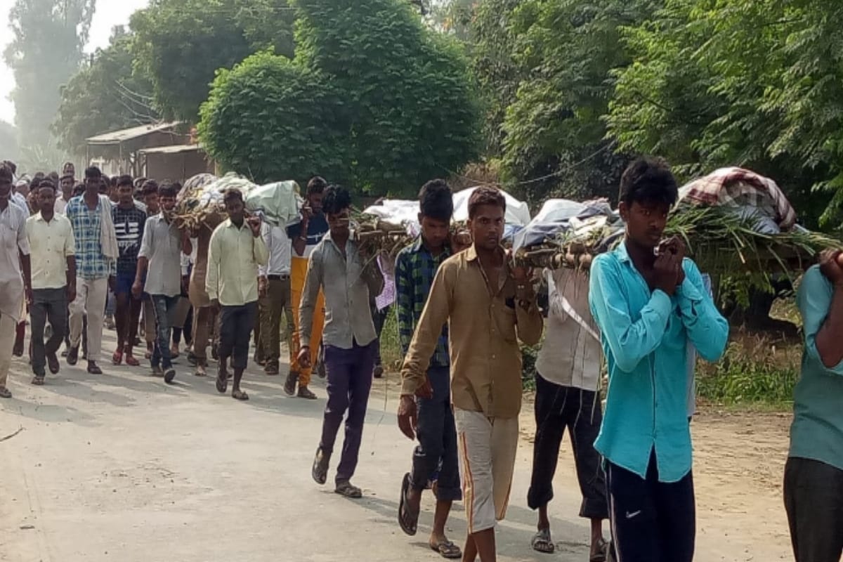 UP news, seven boys sank in yamuna river in shamli kairana, one survived