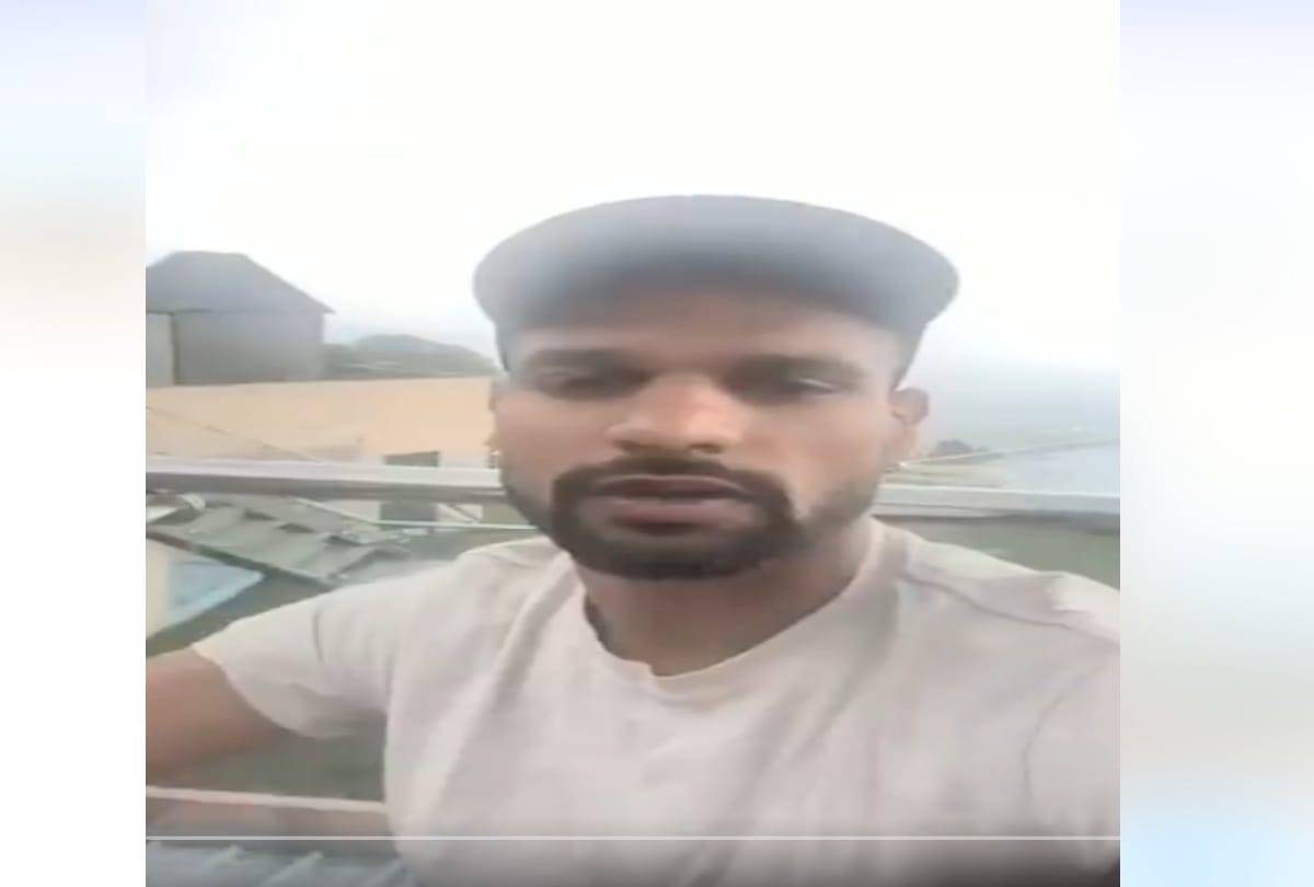 Cricketer Shikhar gave message to save Kaveri from Himachal