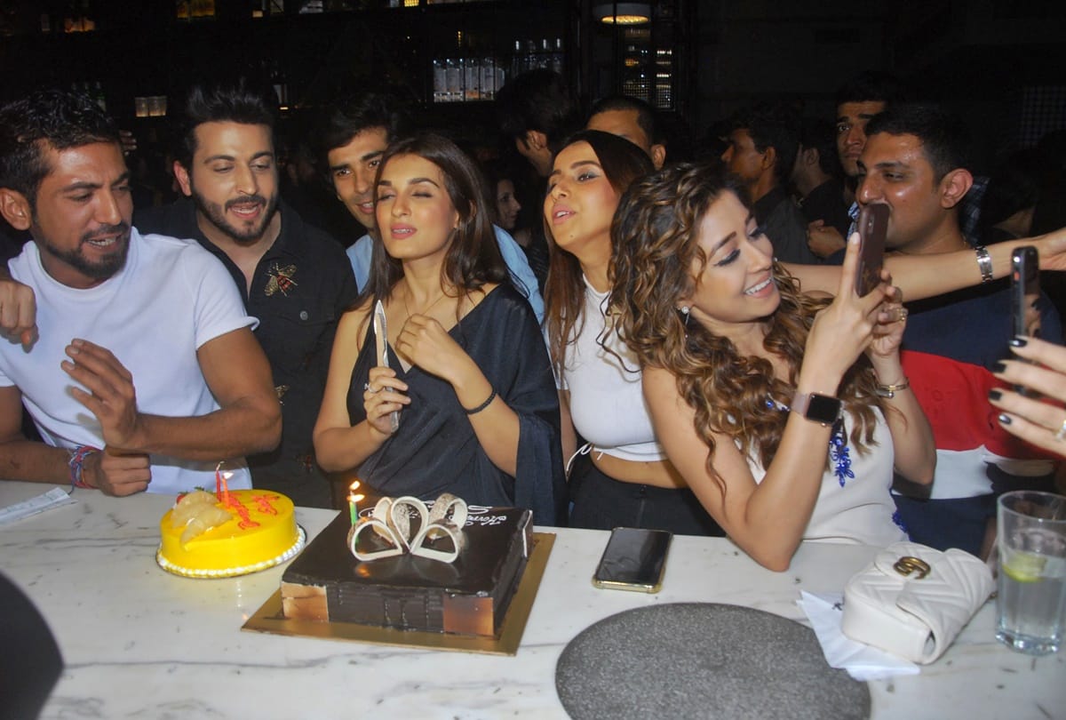 Radha of Shrimad Bhagwat Mahapuran actress Shiny Doshi Birthday Party Photos