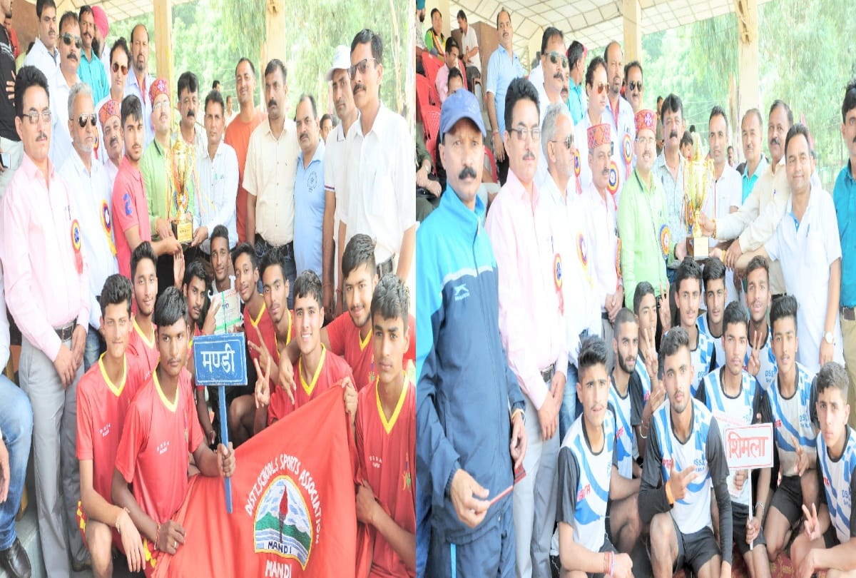 Shimla wins volleyball trophy, Mandi in basketball