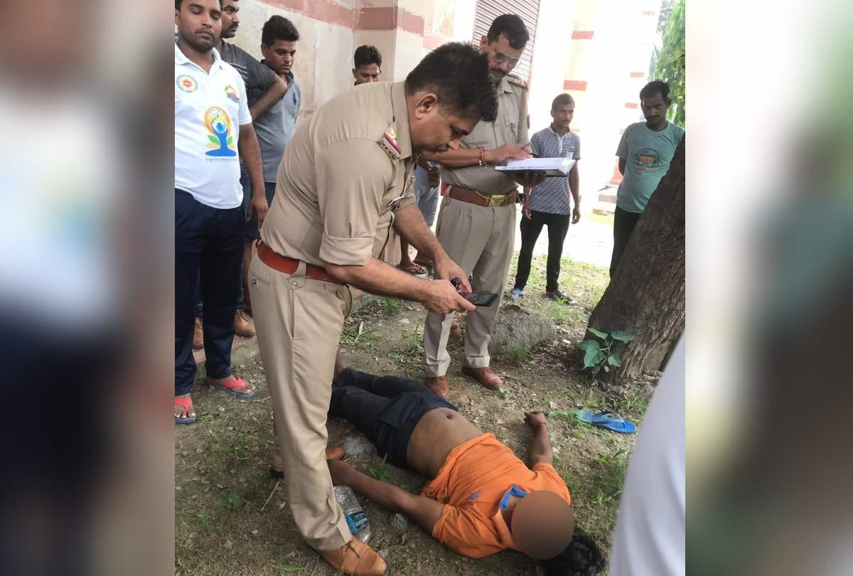 Noida stadium man commits suicide by hanging himself on tree suicide note says heavy debt is reason