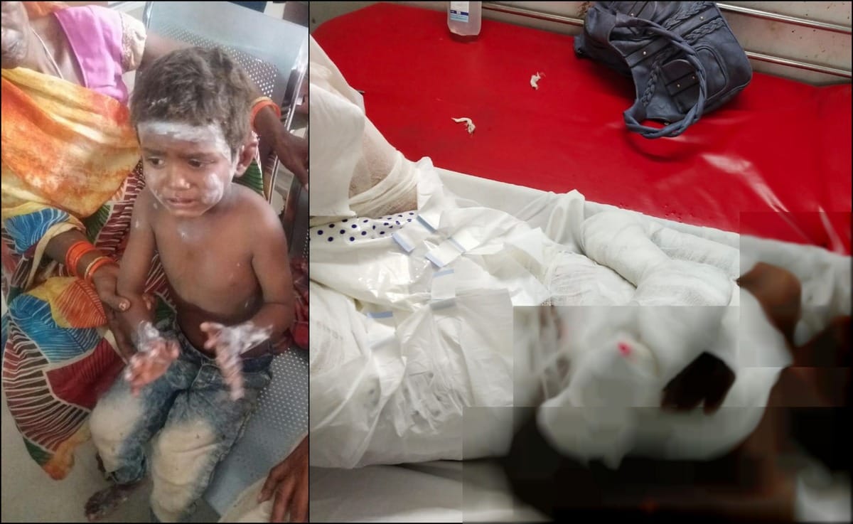 one cook died in hospital gas cylinder leakage while while making mid day school varanasi
